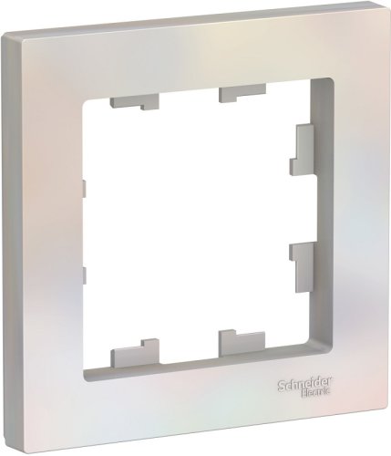 Рамка универсальная Systeme Electric AtlasDesign 1-м. жемчуг фото Рамка универсальная Systeme Electric AtlasDesign 1-м. жемчуг картинка